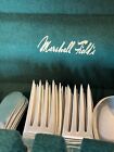 Wallace Rose Point Sterling Silver Flatware- 12  7 Piece Settings  84 Pieces