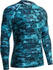 Huge Sports Men s Rash Guard Long Sleeves Upf 50  Uv Sun Protection Quick Drying