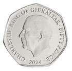 Gibraltar 50 Pence  2023-2024  N  399055  Mint  Commemorative