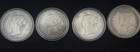 Newfoundland  925 Silver 50cent Pieces 1898 1870 1899 1916
