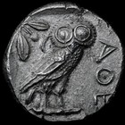 Attica Athens  Ancient Greek Coin 440-404 Bc  Ngc Ch Au  Ar Tetradrachm  A1216