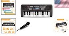 Kids Electronic Piano 37 Keys Portable Music Keyboard With Microphone Best Gift