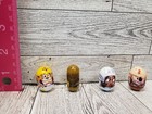 Lt1 Lot Of 4 Mighty Beanz Battlehawk  Bunnu Brawler  Bossik  Speedy Cheetah