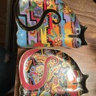 Laurel Burch Floral Feline Cat-shaped Collector Plate Fine Bone China