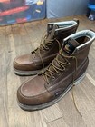 Thorogood 804-4375 Men s 6  Leather Moc Steel Safety Toe Work Boots Size 10 Ee