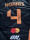 Lando Norris Hand Signed Mclaren Official T-shirt Motors F1 Champion 