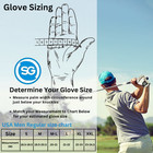 Pack Of 5 Sg Men All Weather Golf Gloves Cabretta Leather Palm Patch And Thumb