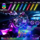 Led Light Car Atmosphere Strip Music Rhythm Light Rgb  Sound Activated