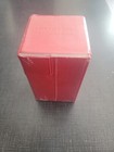 Red Flip n tray Blue 100  Cards Deckbox Deck Case Xenoskin Standard