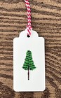 Set Of 10 Handmade Christmas Gift Tags christmas Trees