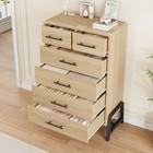4   2 Drawers Hallway Storage Cabinet Entryway Dresser Modern Storage Furniture