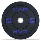 Cap Barbell Olympic Rubber Bumper 45 Lb Plate