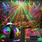 Disco Ball Party Lights - Sound Activated Strobe Light With Remote For Indoor ou
