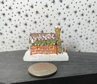 Miniature Dollhouse Gingerbread House Christmas