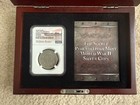Saudi Arabia 1 Riyal Ah1354 1935 Struck In Philadelphia Wwii Silver Coin In Box
