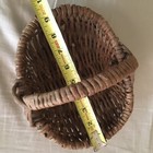 Handmade Willow Basket  About 9 5    X 7 5    And 7 5    Tall  Farmhouse Decor Style