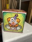 Mattel Vintage Jack In The Box Music Crank Clown Tin Toy