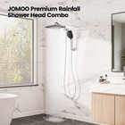 Jomoo Filtered High Pressure Shower Head Combo 10 Spray 12  Rainfall