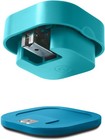 Blue Quirky Align Stapler With Magnetic Base  palgn-bl01  By Quirky New