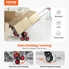 Stair Climbing Cart Heavy Duty Folding Hand Truck Dolly 260 Lbs 10 Wheels