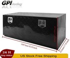42x18x17  Heavy Duty Aluminum Underbody Tool Box Truck Trailer Pickup Storage