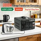 3000w 5000w Voltage Transformer Converter 110v     230v Step Up Down Workshop Used