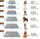 Pet Dog Cat Bed Crate Pad Ultra Soft Pet Bed Cute Star Print Washable Crate Mat