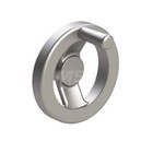 Jergens 4   2 Spoke Offset Handwheel With Handle 1-3 16  Hub  Aluminum Alloy