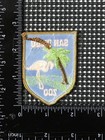 Vintage San Diego Zoo Flamingo Palm Trees California Souvenir Iron-on Patch