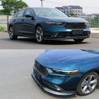 Compatible With 2025 Honda Accord 11th Generation Front Bumper Lip  V1 Style 4pc