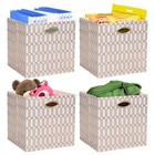  Storage Bins  Storage Cubes 13  13 Fabric Drawers Organizer Basket Boxes 