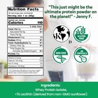 Ultra Whey Protein Isolate - Pure  Unflavored  Unsweetened  1 Lb