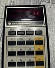 Vintage Texas Instruments Ti-1250 Electronic Calculator Red Led Light Display