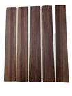 Planed - 5 Pack  East Indian Rosewood Guitar Fingerboard  Blanks 21 x 2 x 1 4 