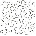 Quilting Stencil Large Stipple Quilt 11  Background Pattern Plastic Templates