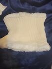 4 Pcs Winter Knitted Beanie Set With Scarf Gloves Sock Warm Fleece Lined Kni   