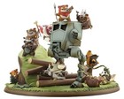 Star Wars Rotj Battle Of Endor Little Rebels Artfx Artist Series Statue New U s 
