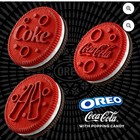 Oreo Coca Cola Sandwich Cookies Limited Edition With Popping Candy