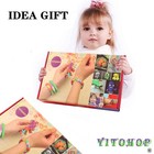 12080  Loom Bands Bracelet Kit Latex Free Diy Craft Set W  Case   Charms
