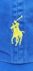 Nwt Vtg Polo Ralph Lauren Baseball Cap In Royal Blue W yellow Pony And Polo