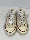 Vintage Converse All Star Chuck Taylor Low Top Shoes Made In Usa White Size 6 5
