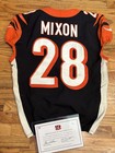 Joe Mixon Game Used Cincinnati Bengals Jersey Game Worn Jersey Coa Unwashed