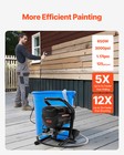 Vevor Stand Airless Paint Sprayer Electric Paint Sprayer Machine 650w 3000psi