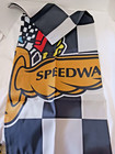 Indianapolis Motor Speedway Checkered Banner Flag 3  X 5  Black White Check