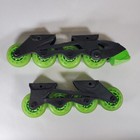Roller Derby Kids Inline-quad Combo Skates Green Wire Black Replacements Only