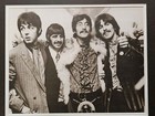 The Beatles In London 1967  Framed Black   White Photograph 19 5  X 16 5 