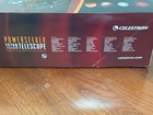 New    in Box Celestron Powerseeker 127eq Telescope Manual German Equatorial Mount