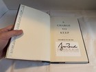 Signed first Print edition   President George W Bush   A Charge To Keep 1999 Vg