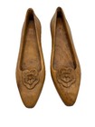 Pair Of Folk Art Carved Woman s Heeled Shoes