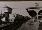Marion Ohio Train Station Erie Lackawanna Railroad Locomotive  3619 Orig Photo